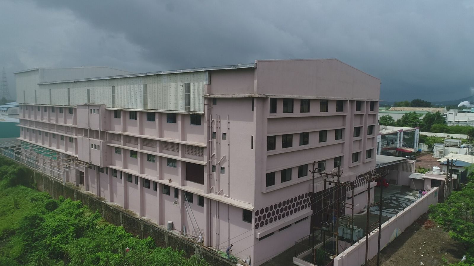 Aerial view of the Success Agri factory at GIDC Sarigam